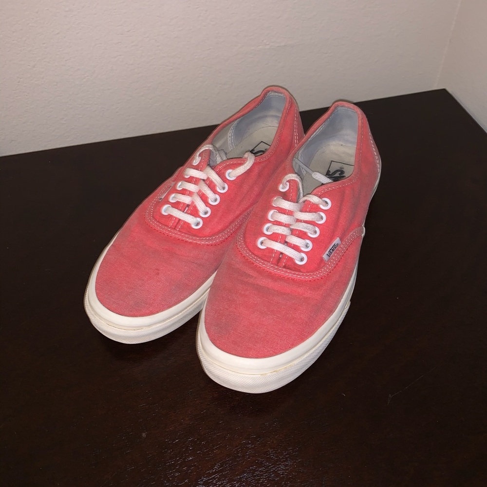 Coral Vans Shoes